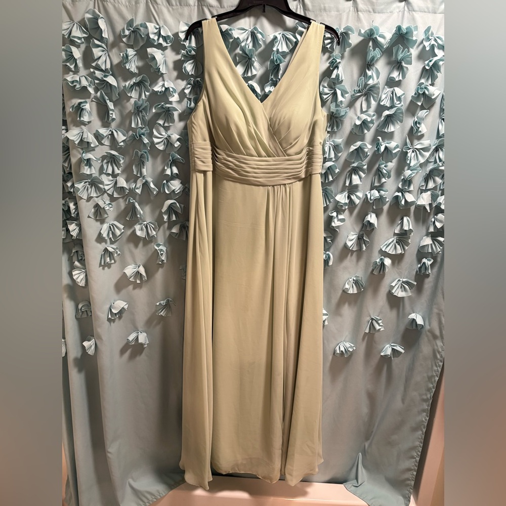Azazie A16 Dusty Sage Karina Dress